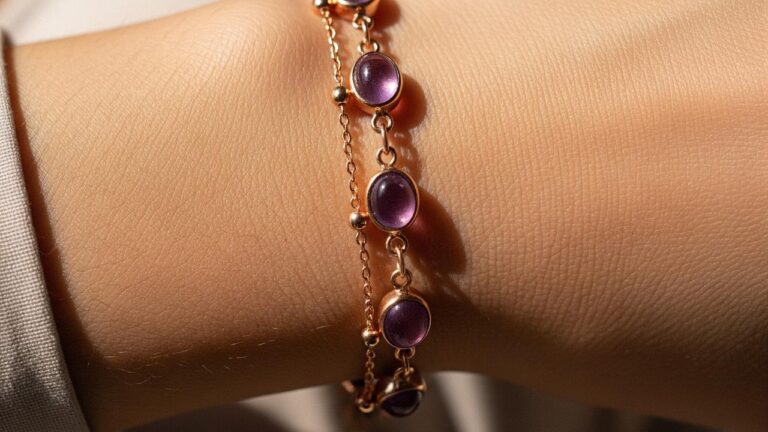 6 Inspirasi Model Gelang Kombinasi Emas dan Mutiara yang Unik dan Elegan